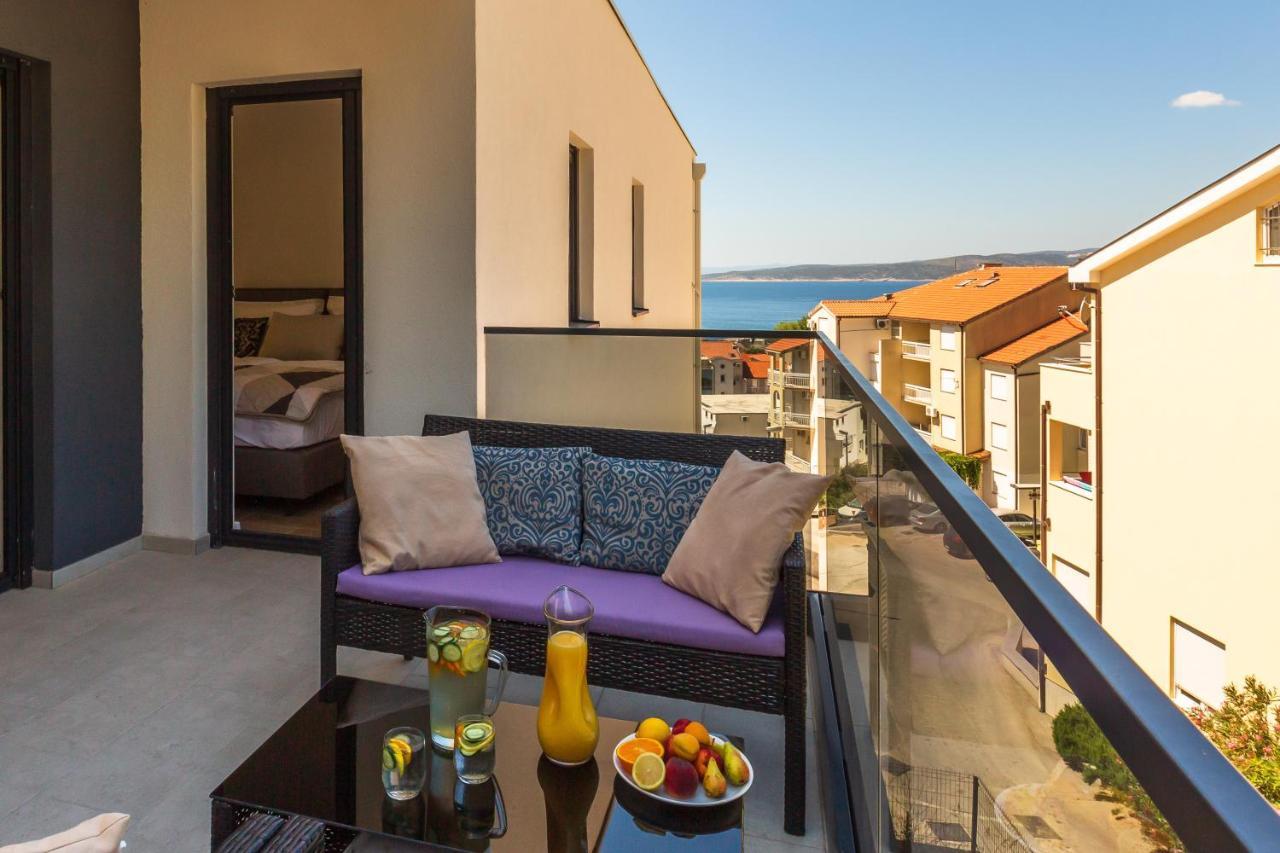Luxury 2 Bedroom Apartment With Sea View Baška Voda Extérieur photo