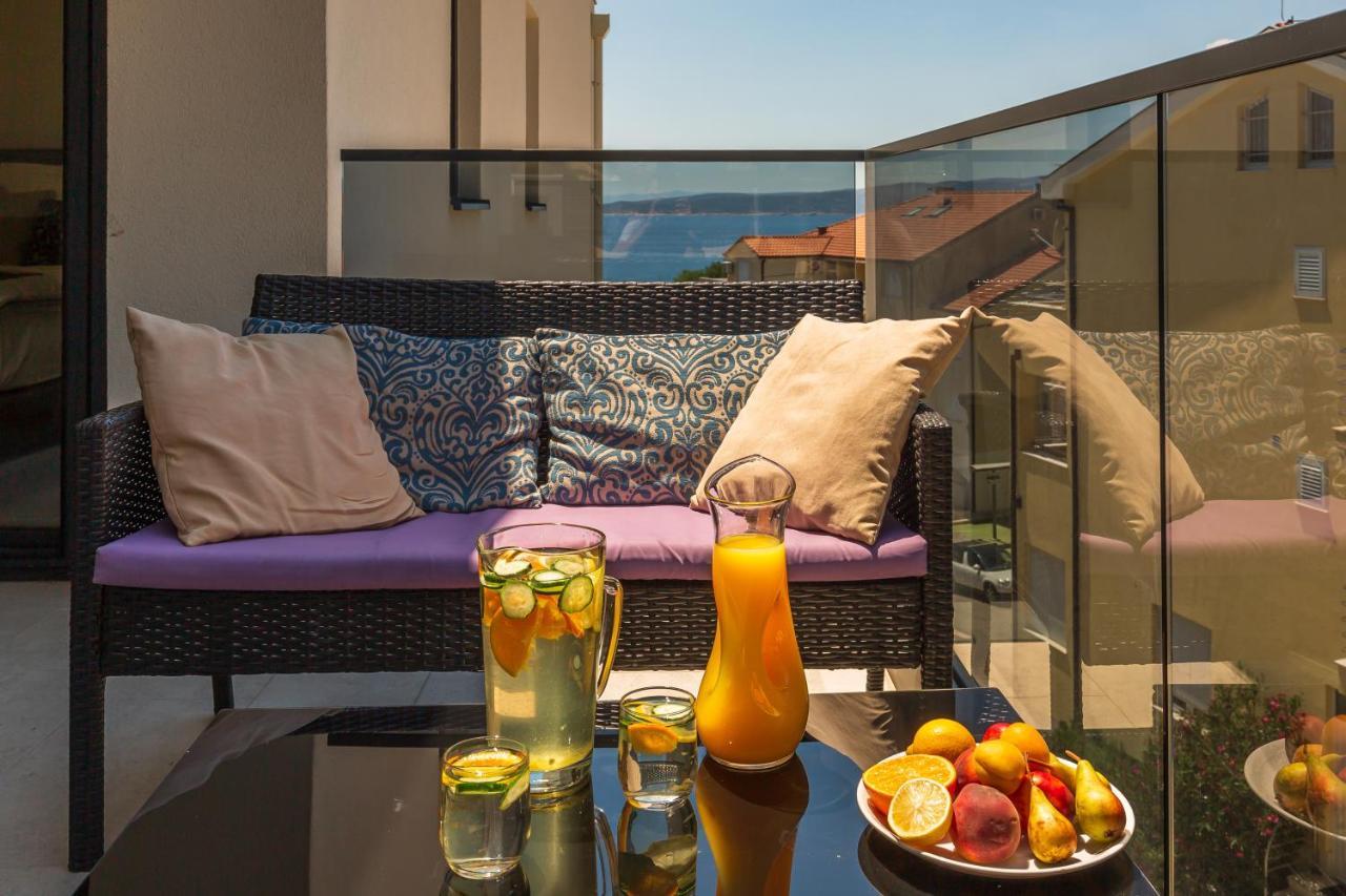 Luxury 2 Bedroom Apartment With Sea View Baška Voda Extérieur photo
