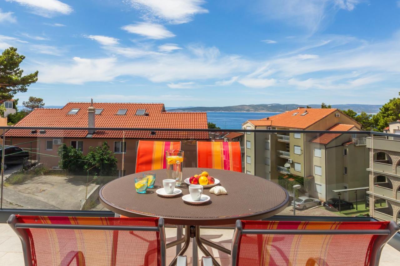 Luxury 2 Bedroom Apartment With Sea View Baška Voda Extérieur photo
